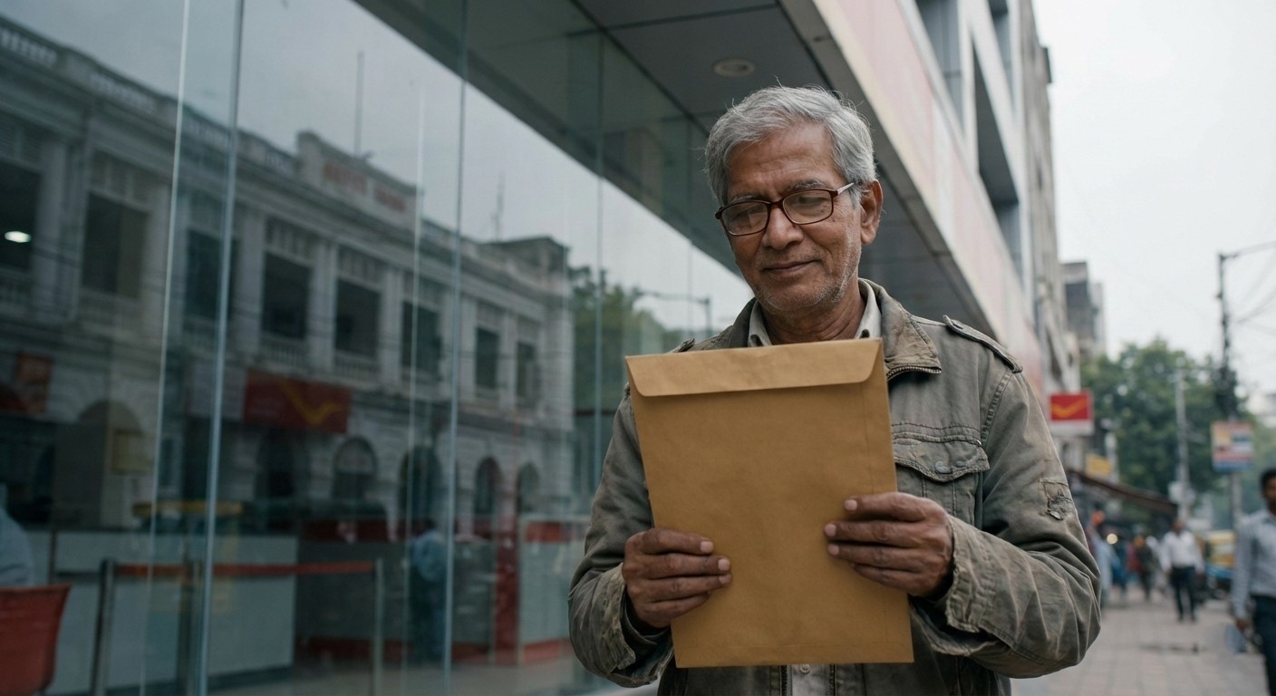 ডাকঘরের বেঞ্চে বসে থাকা স্মৃতি