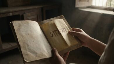 খাতার ভাঁজে লুকানো নাম