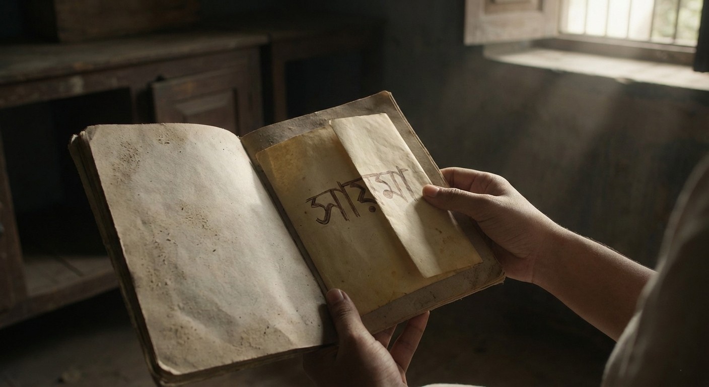 খাতার ভাঁজে লুকানো নাম